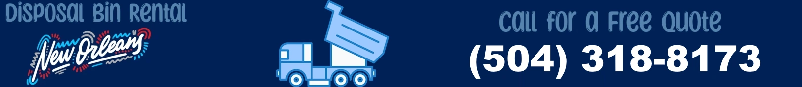 Dumpster Rental – New Orleans, LA